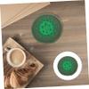 JOINPAYA Buddhist Ritual Implement Rounded Cushion Mat for Sound Bowl Meditation Handmade Design for Studios Practical and Portable Sound Healing Prop view 4