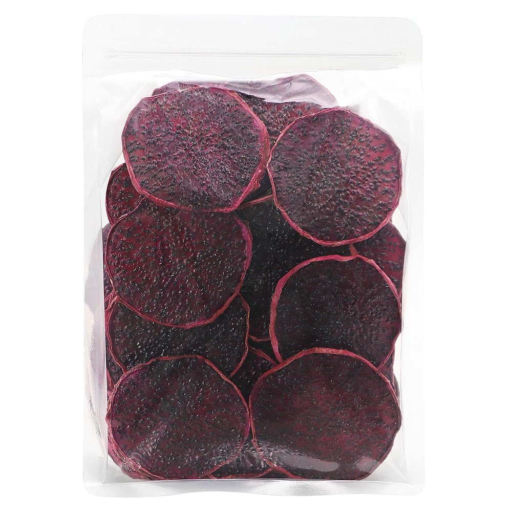 iGAOZM Dried Dragon Fruit Chips,8.8oz/250g,Dehydrated Dragon Fruit Slices,No Sugar added,Soft and Chewy Bulk Dehydrated Dragon Pieces Snacks for Cocktails,Snacks,Garnishing, Baking