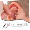 PACKOVE 4sets Ear Wax Removal Ear Cleaning Tool Kit for Adults Includes and Scoop for Safe and Wax Removal Easy to Clean and Maintain view 3