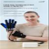 ASHLGQB Hand Rehabilitation Robot Gloves, Hemiplegia Stroke Arthritis Finger Orthosis, 9 Levels of Adjustable Strength, with Acupoint Hot Compress Training view 2
