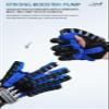 ASHLGQB Hand Rehabilitation Robot Gloves, Hemiplegia Stroke Arthritis Finger Orthosis, 9 Levels of Adjustable Strength, with Acupoint Hot Compress Training view 3