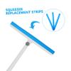 ULTECHNOVO 3pcs Window Cleaning Squeegee Replacement Strips Professional Windshield Squeegee Kit for Car Home Office view 3