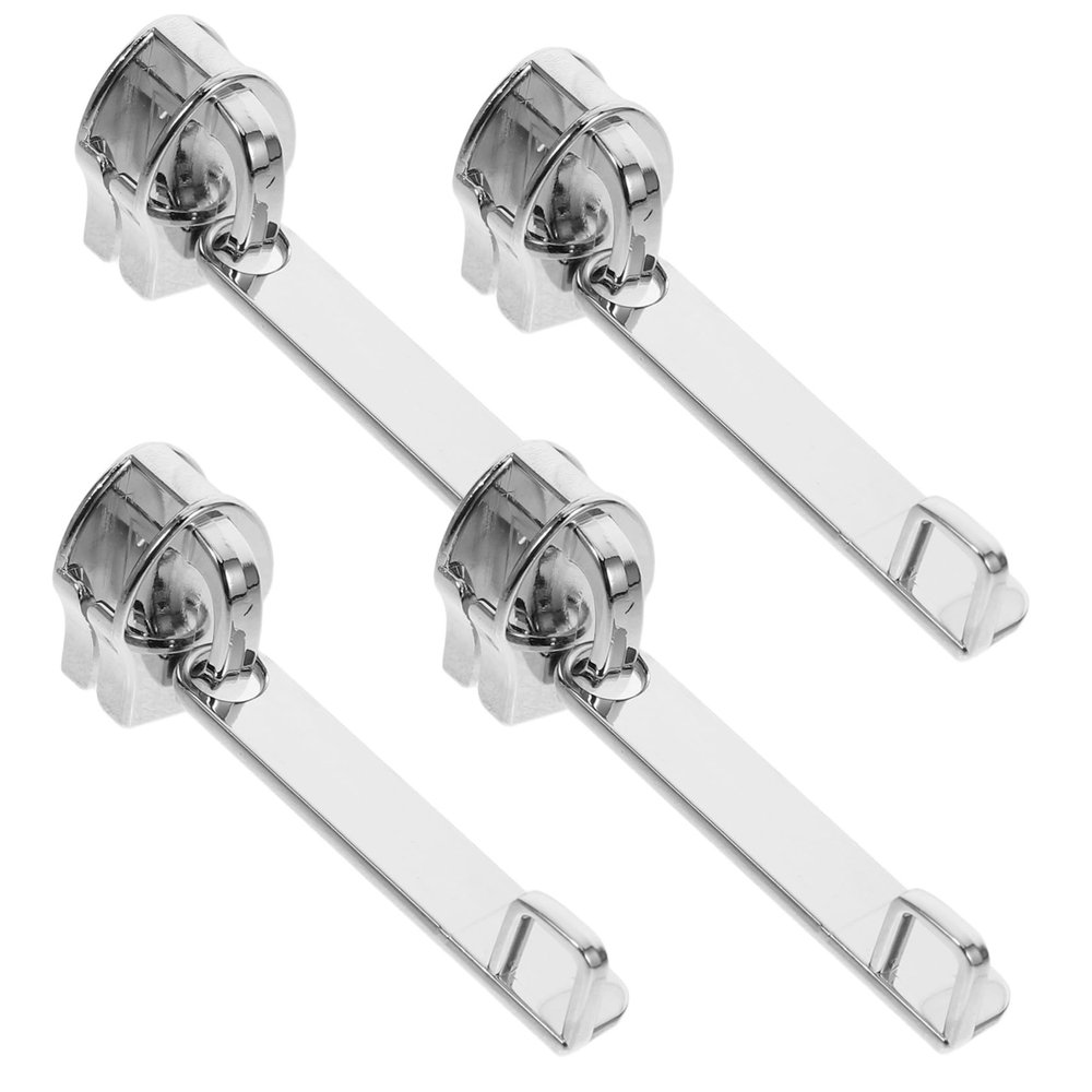 WHAMVOX 4pcs Explosion Zipper Slider Items Zipper Pull Tab Repair for Suitcase Luggage Accessories