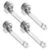 WHAMVOX 4pcs Explosion Zipper Slider Items Zipper Pull Tab Repair for Suitcase Luggage Accessories view 1