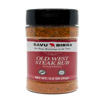 Savu Birra Old West Steak Rub Seasoning