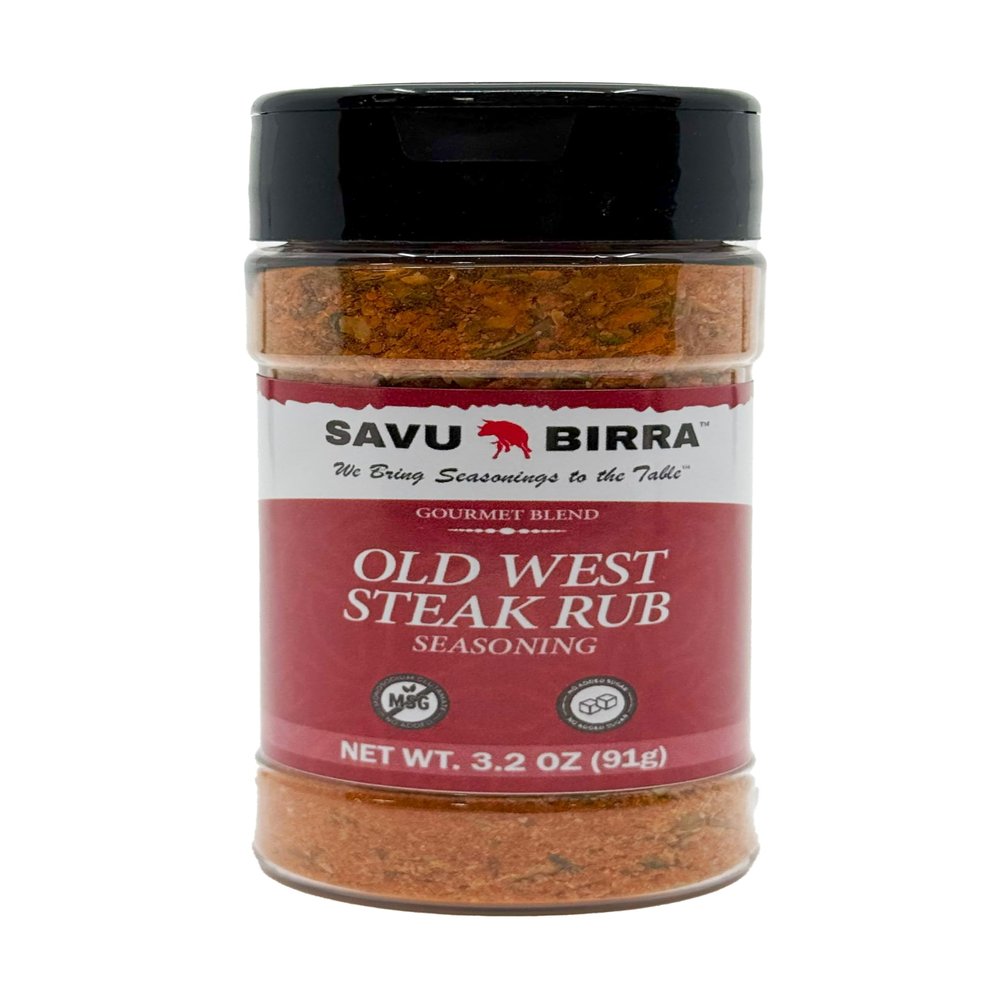 Savu Birra Old West Steak Rub Seasoning