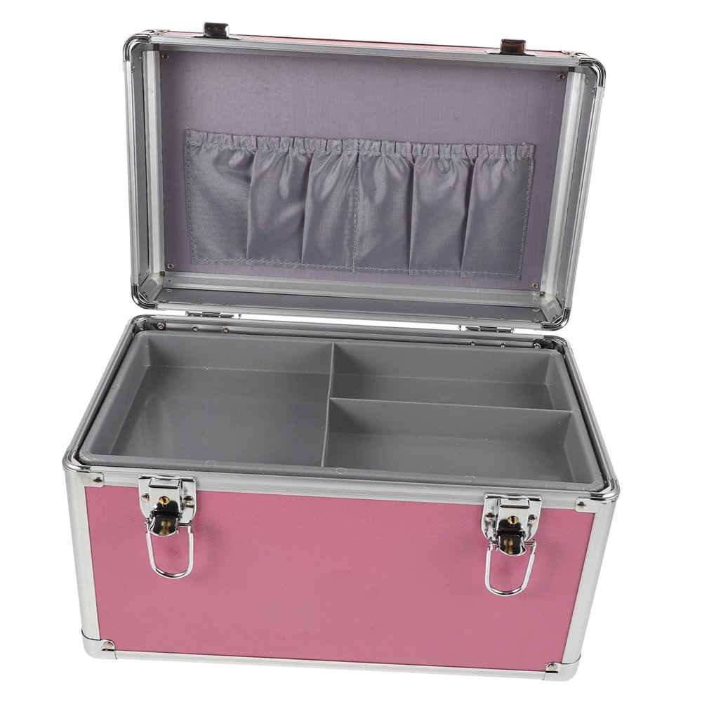 SAFIGLE Emergency Case First Aid Kit Box Outdoor Medicine Case Metal Medicine Container Portable