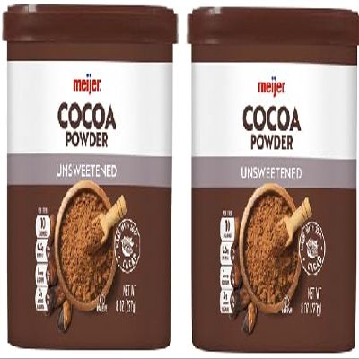 Baking Unsweetened Cocoa Powder (2 Containers, 8 oz. each)