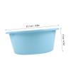 PartyKindom Foot Massage Bucket Portable Foot Bath Boys and Girls Wash Basin Portable Pedicure Tub Sturdy Plastic view 2