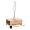 Levemolo 1set Tuning Fork Wooden Resonator Box and Mallet Meditation and Yoga Practice Aluminum Alloy Construction Promotes Relaxation and Chakra Balancing view 1