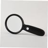 Ipetboom 3times Magnifying Glass with Led Lights Handheld Illuminated Magnifier for Seniors Jewelry Repair Reading and Hobbies Non-Slip Grip Diameter Design view 2