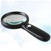Ipetboom 3times Magnifying Glass with Led Lights Handheld Illuminated Magnifier for Seniors Jewelry Repair Reading and Hobbies Non-Slip Grip Diameter Design view 4