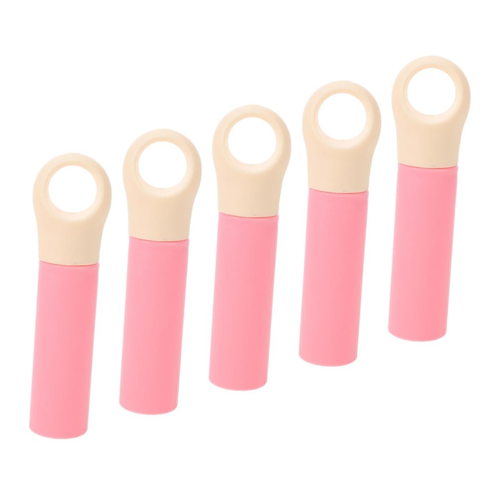 Cabilock 5pcs Broom Handle Grip End Cap Ergonomic Replacement Sleeve for Mop Sticks Easy Installation Comfortable Use Versatile Cleaning Accessories
