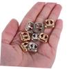 FRCOLOR 8pcs Shoe Clips Zinc Alloy Shoelace Charms Shoe Accessories for Sneakers for Laces Tie Locks view 3