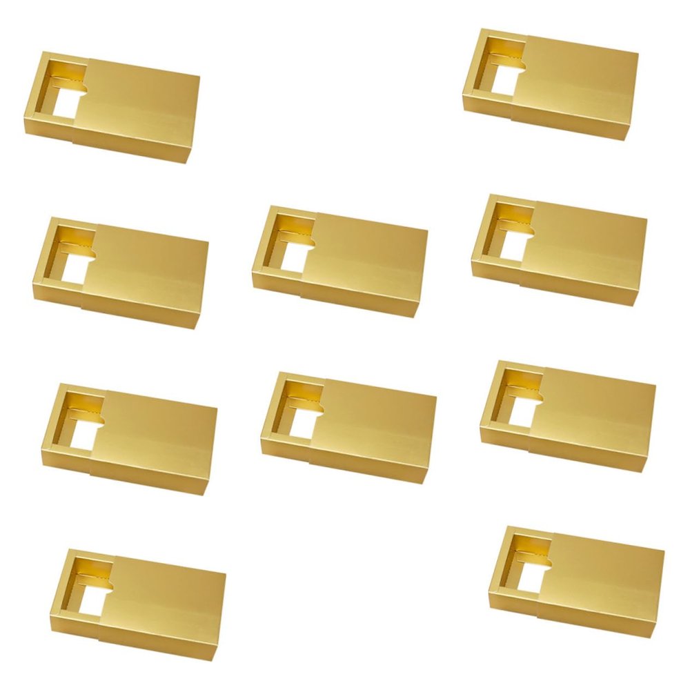 PACKOVE 10pcs Boxes Folding Paper Jewelery Packing Boxes Decorative for Holiday