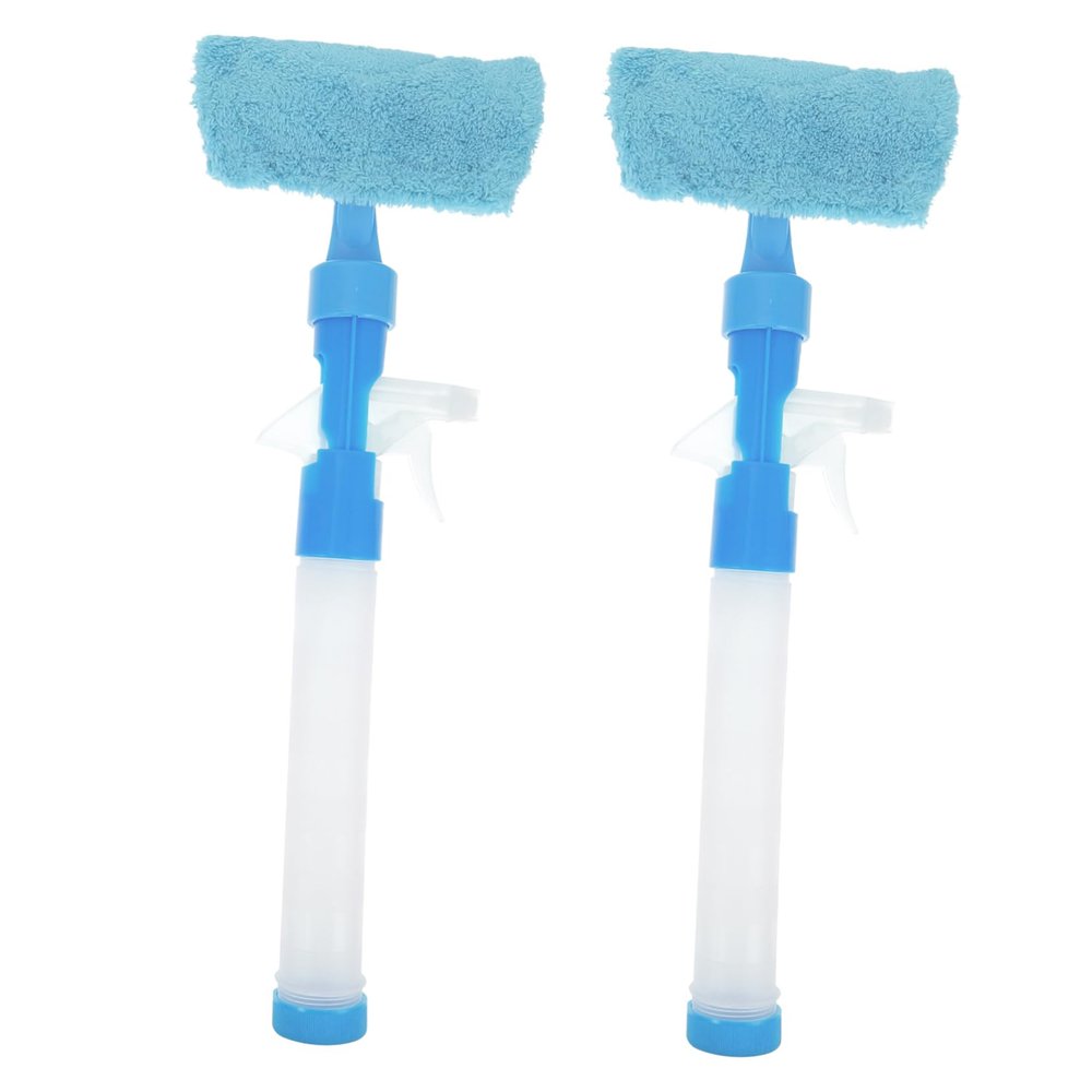 Beaupretty 2pcs Professional Window Cleaning Squeegee Shower Cleaner Glass Water-Jet Wiper for Fast and Thorough Cleaning