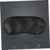 Disposable Eye Mask 20Pcs Polyester Black Travel Blindfold for Airplane view 4