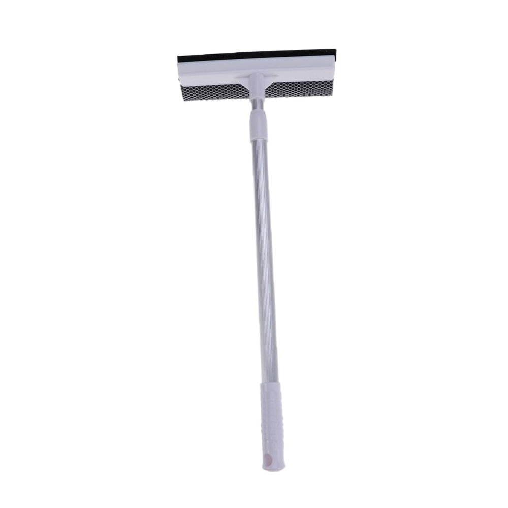 Beaupretty Microfiber Window Squeegee Telescopic Window Wiper Squeegee Broom Glides Glass Home Cleaning Tool Streak Finish