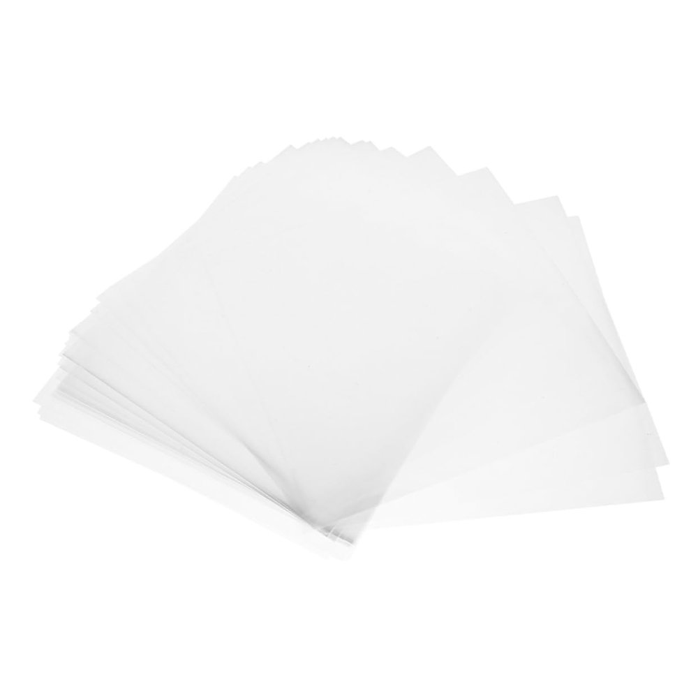 ABOOFAN 100pcs Cellophane Wraps Flower Bouquet Wrapper Diy Craft Supplies Decorative Vinyl for Gifts
