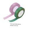 KALLORY 2rolls Glitter Ribbon Soft Silky Decorative Ribbons for Crafting Wrapping Cake Decoration and Festival Celebrations Yards Total view 2