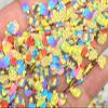 10 Gram Ice Cream Polymer Clay Slices 5mm Mix, Ice Cream Polymer Clay Sprinkles, Summer Polymer Clays for Resin Crafts, Nail Art Faux Craft NOT Edible view 1
