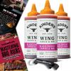 Kinders Black Cherry Chipotle BBQ Wing Sauce & Dip 3 Pk (46.5 oz) Great to Dip Toss Glaze & More + Barbecue Masters & Bottle Opener (5 Items)! view 1