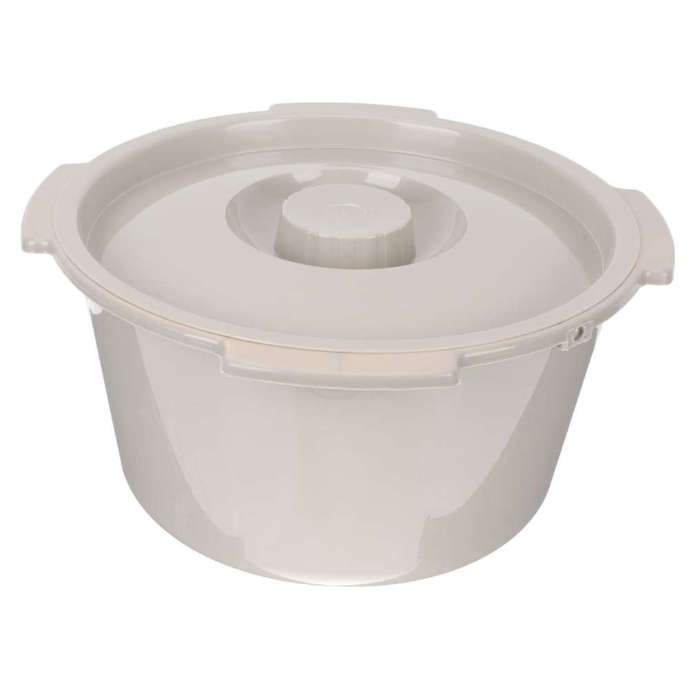 EXAOMBLE Chamber Pot Lid for Elder Portable Spittoon Lid for Pregnant Women Boys and Girls Adults Toilet Chair for Home and Travel