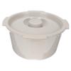 EXAOMBLE Chamber Pot Lid for Elder Portable Spittoon Lid for Pregnant Women Boys and Girls Adults Toilet Chair for Home and Travel view 1