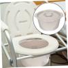 EXAOMBLE Chamber Pot Lid for Elder Portable Spittoon Lid for Pregnant Women Boys and Girls Adults Toilet Chair for Home and Travel view 4