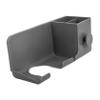 DEARMAMY No-drill Hair Dryer Rack Wall-mounted Organizer for Bathroom Store Hair Tools Accessories Modern Design Easy Install view 1