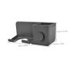 DEARMAMY No-drill Hair Dryer Rack Wall-mounted Organizer for Bathroom Store Hair Tools Accessories Modern Design Easy Install view 2