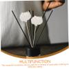 PRETYZOOM 4pcs Floral Aromatherapy Diffuser Rattan Essential Oil Flower Scent Diffusers for Home Decor view 3