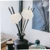 PRETYZOOM 4pcs Floral Aromatherapy Diffuser Rattan Essential Oil Flower Scent Diffusers for Home Decor view 4