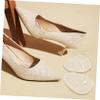 Healvian 2pairs Slip Palm Pad Foot Pads for Shoes Non-Slip Heel Inserts Comfortable Cushioning Reusable Ball of Foot view 4