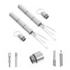 DEARMAMY 2sets Earwax Removal Tools Portable Ear Cleaning Kits for Adults Comfortable Ear Picks and Spoons Safe and Earwax Cleaning Supplies view 3