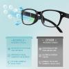 BLOEXCLU 6 Pack Reading Glasses for Women Men Blue Light Blocking Spring Hinge Computer Readers, Anti Eyestrain/Glare (6 Mixed C8, 1.5, Diopters) view 4