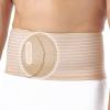 ZGWQR Front-Wearing Umbilical Hernia Belt for Men, Unisex, Adjustable Hernia Belts with Removable Pads for Abdominal Pressure Lumbar Support(Beige,Medium) view 1