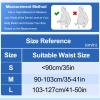 ZGWQR Front-Wearing Umbilical Hernia Belt for Men, Unisex, Adjustable Hernia Belts with Removable Pads for Abdominal Pressure Lumbar Support(Beige,Medium) view 2