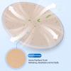 ZGWQR Front-Wearing Umbilical Hernia Belt for Men, Unisex, Adjustable Hernia Belts with Removable Pads for Abdominal Pressure Lumbar Support(Beige,Medium) view 3
