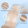 ZGWQR Front-Wearing Umbilical Hernia Belt for Men, Unisex, Adjustable Hernia Belts with Removable Pads for Abdominal Pressure Lumbar Support(Beige,Medium) view 4