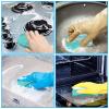 4-Pack Silicone Dish ScrubberSilicone Dish SpongeKitchen Sponge for Cleaning DishesColorful (Color-A) view 3