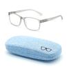 Autojouls 1-Pack Nearsighted Short-Sighted Lightweight Glasses not reading glasses, 197 Matte Gray Frame 1.75 x view 1