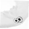 Happyyami Soft Corduroy Toilet Seat Cushion Reusable and Washable Bathroom Mat for Comfort and Warmth Fits All Standard Toilets Elegant Design for Home Decor view 3