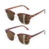 OPTOFENDY Progressive Reading Sunglasses for Women Men No Line Multifocus Sun Readers Outdoor Reading Sunglasses TBrown 2.5x view 1