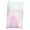 Anneome 1roll Iridescent Cellophane Wrap for Flower Bouquets Mil Thickness Yards Craft and Packaging Supplies view 1