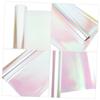 Didiseaon Easter Basket Wrap Cellophane 1 Roll Birthday Wrapping Paper Roll Decorative Tissue Paper Cellophane Sheets view 3