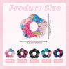 25pcs Adhesive Over Patches for Dexcom G7, Waterproof Breathable Fabric Flower Overpatch Covers with Hole for CGM Tape Protection, Floral Shape Sensor Stickers Compatible with Dexcom G7 Accessories view 2