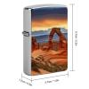 Arches National Park Lighter Case, Personalized Metal Lighter Sleeve, Double-Sided Lighters Cover for Standard Lighters, Stylish & Unique Idea view 2