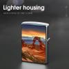 Arches National Park Lighter Case, Personalized Metal Lighter Sleeve, Double-Sided Lighters Cover for Standard Lighters, Stylish & Unique Idea view 4