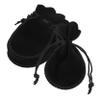 BUGUUYO 10pcs Jewelry Bags Drawstring Compact Velvet Pouches Small Jewelry Trinket Bags for Gifts Parties Festivals Easy to Store and Carry view 1